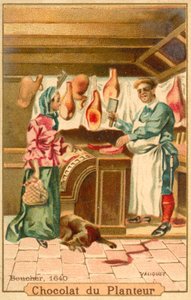 Butcher, 1640 by French School